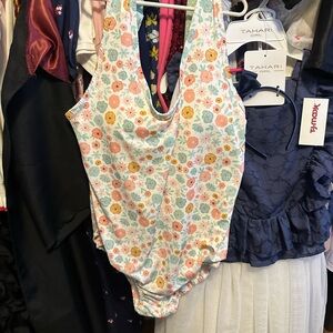 Floral Mom One Piece Swimsuit